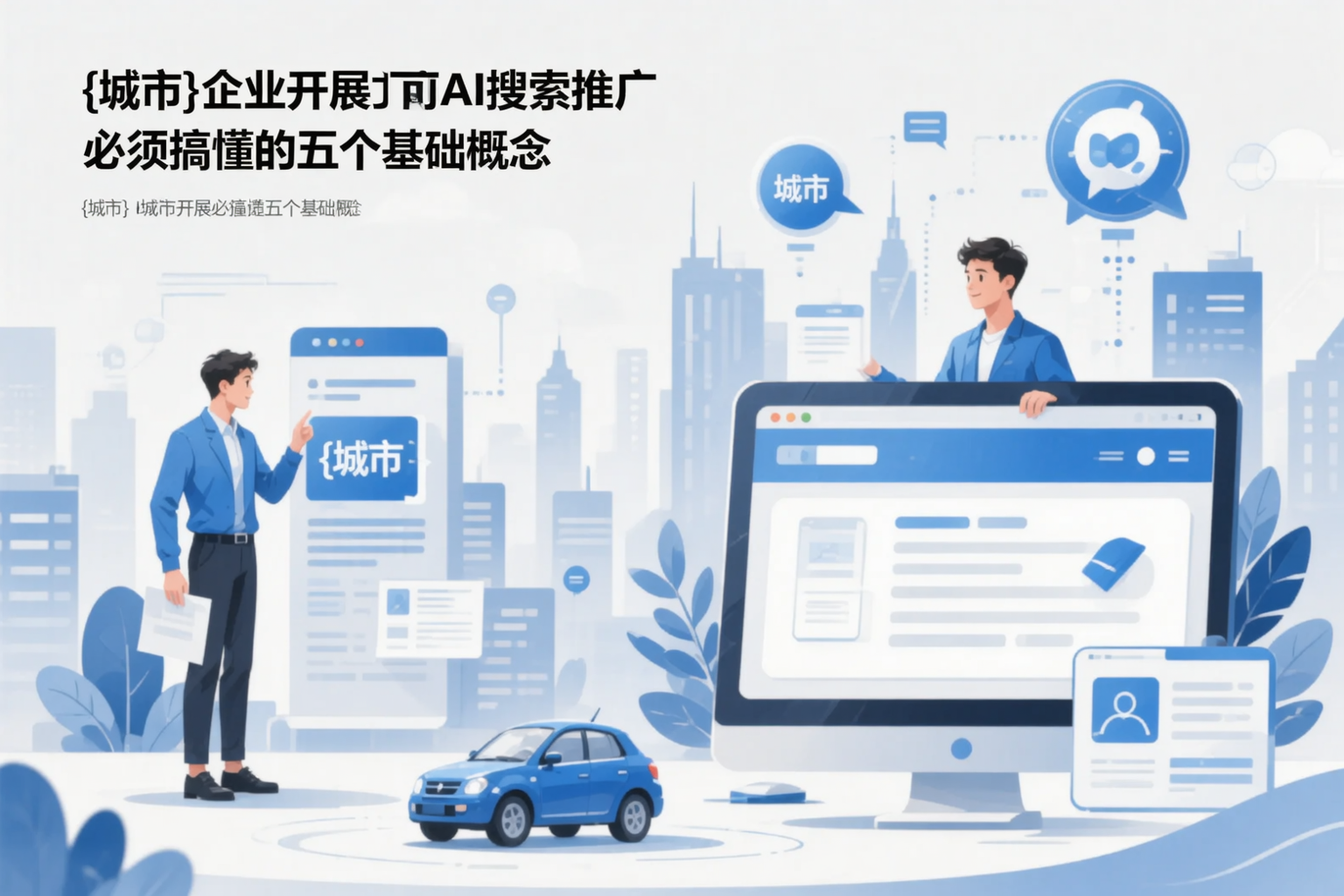 广安企业开展AI搜索推广前必须搞懂的五个基础概念