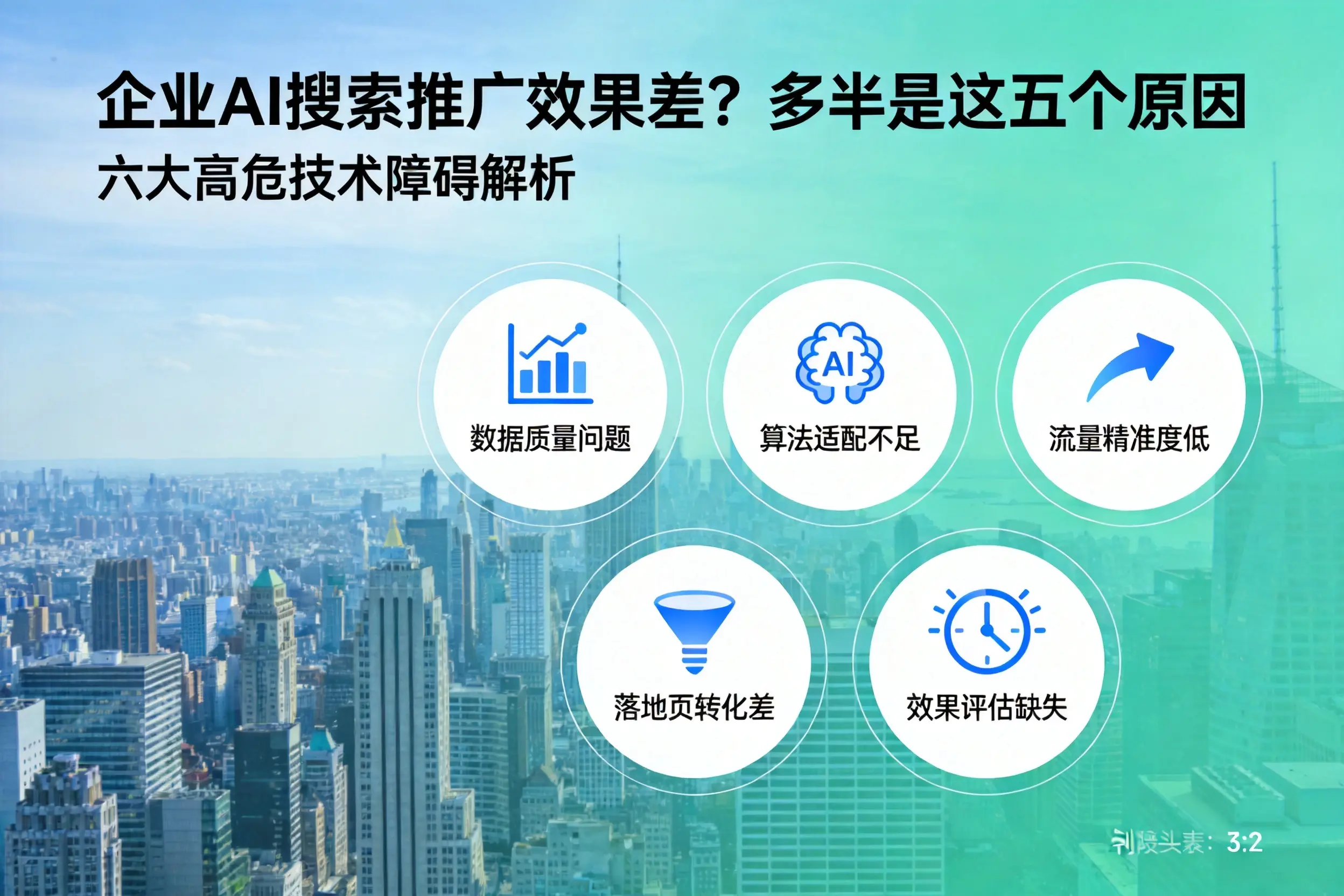 广安企业AI搜索推广效果差？多半是这五个原因