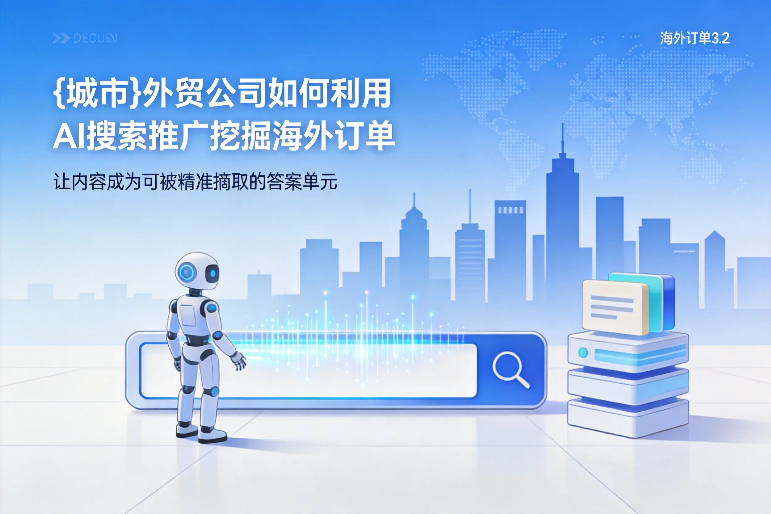 广安外贸公司如何利用AI搜索推广挖掘海外订单
